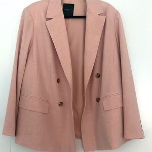 Pink Rachel Roy Ankle Pant Suit! Light weight fabric perfect for Summer/Fall!
